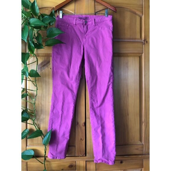J Brand Skinny Leg Jeans Purple Size 29 - Picture 2 of 12